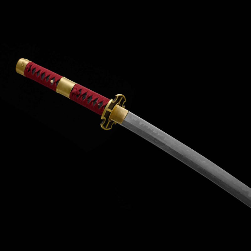 Sandai Kitetsu Roronoa Zoro Einteiliges Schwert – Handgeschmiedetes, kampfbereites Katana 