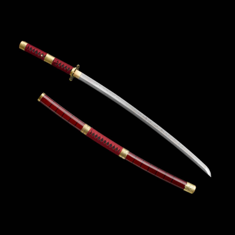 Sandai Kitetsu Roronoa Zoro Einteiliges Schwert – Handgeschmiedetes, kampfbereites Katana 