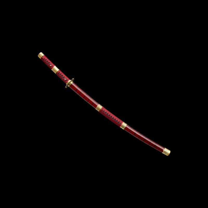 Sandai Kitetsu Roronoa Zoro Einteiliges Schwert – Handgeschmiedetes, kampfbereites Katana 