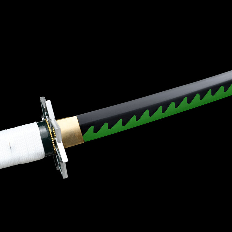 Sanemi Shinazugawa Nichirin Schwert Dämonentöter 1095 Stahl Katana 