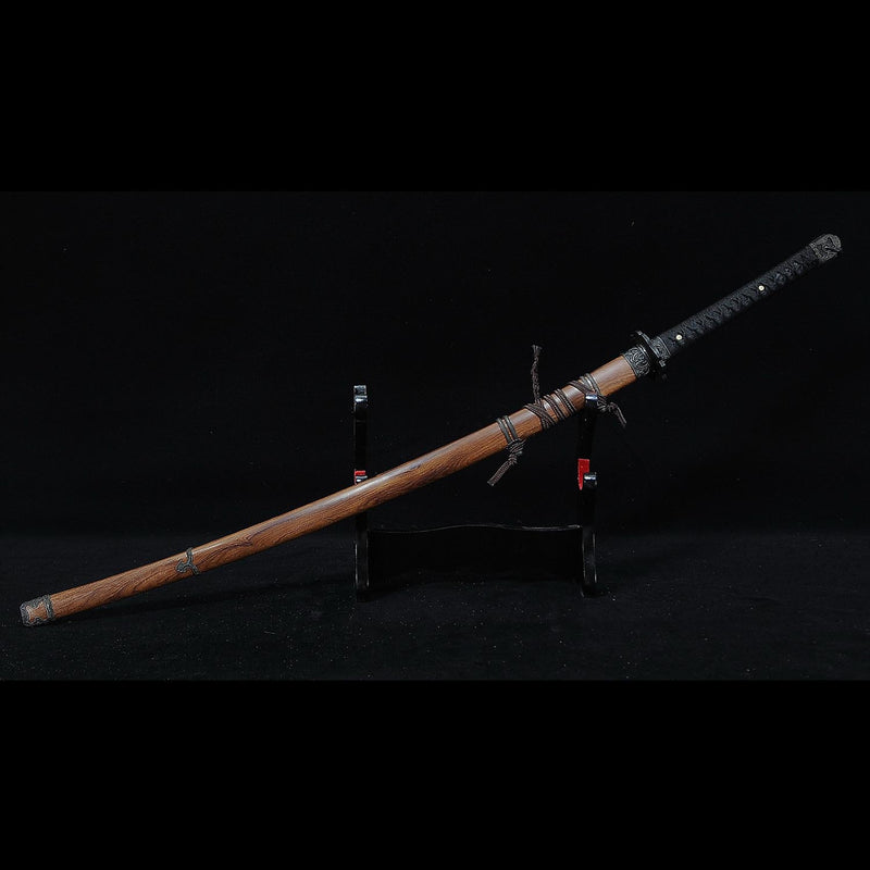 Handmade Sekiro Red Blade Undead Katana Replica Collector Sword 