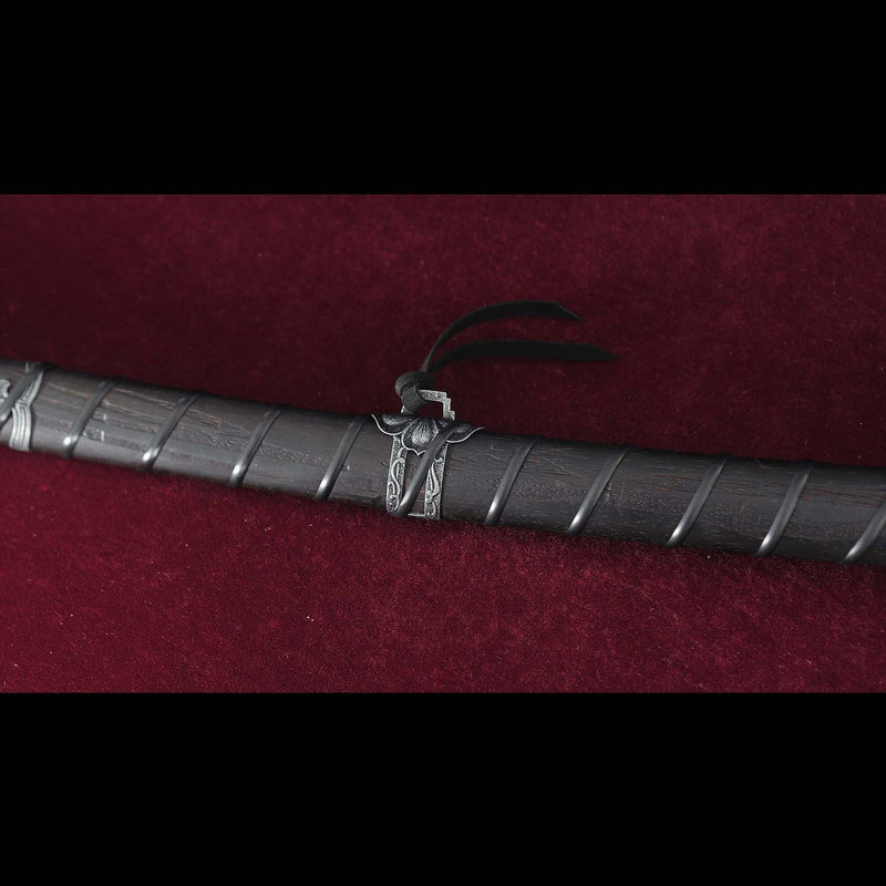 Sekiro Shadows Die Twice Katana Replik 9260 Federstahl Schwert 