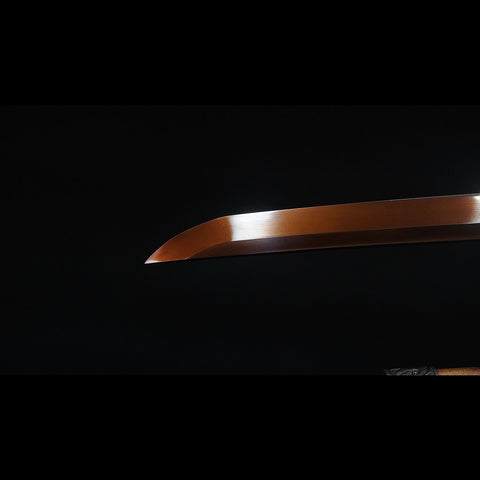 Kissaki Tip Detail of Sekiro Red Blade Undead Katana Blade