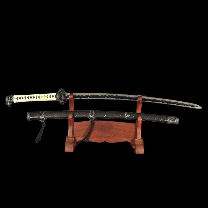 Sekiro Shadows Die Twice Katana Replik 9260 Federstahl Schwert 