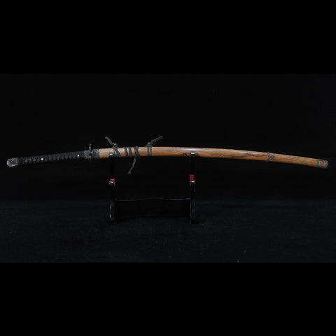 Handgeschmiedete Replik des roten Untoten-Katana-Schwertes aus Sekiro: Shadows Die Twice
