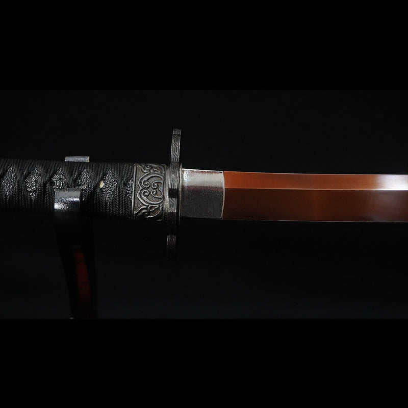 Handmade Sekiro Red Blade Undead Katana Replica Collector Sword 