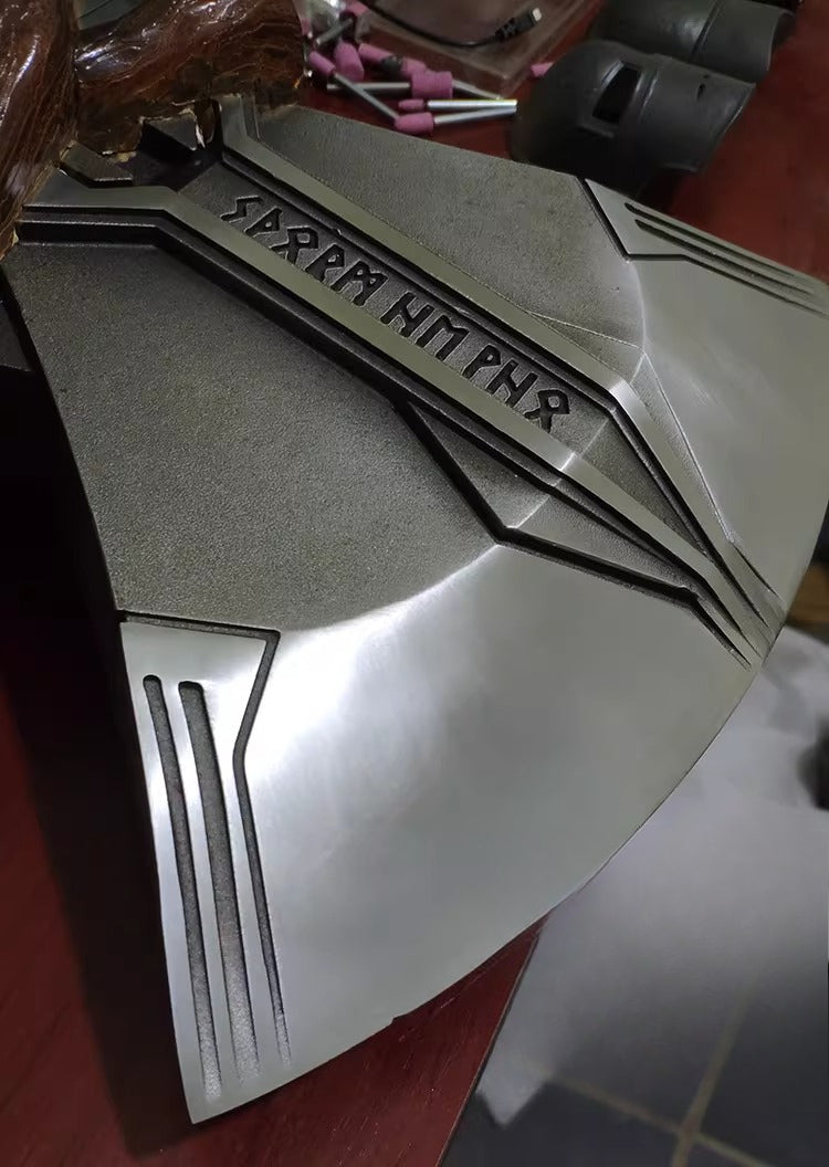 Thor Stormbreaker Axe 1:1 Full Metal Replica Avengers Cosplay Prop 