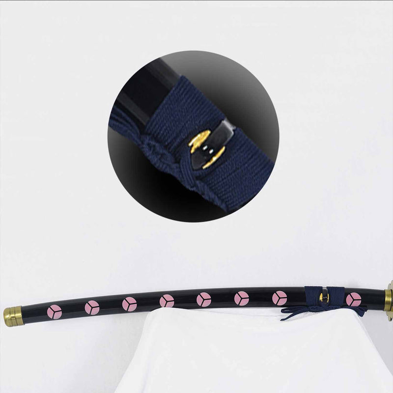One Piece Roronoa Zoro Shusui Katana Sword Hand Forged Folded Steel 