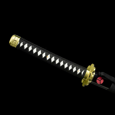shusui katana mekugi pegs handle detail