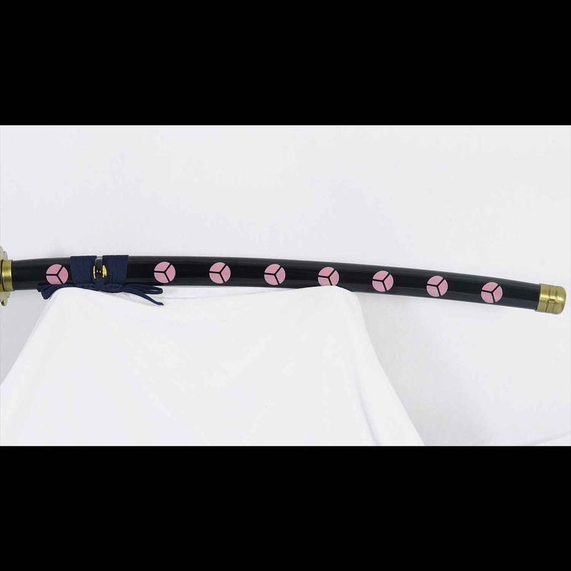 One Piece Roronoa Zoro Shusui Katana Sword Hand Forged Folded Steel 