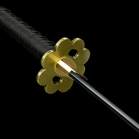 shusui katana sword blade thickness and spine detail