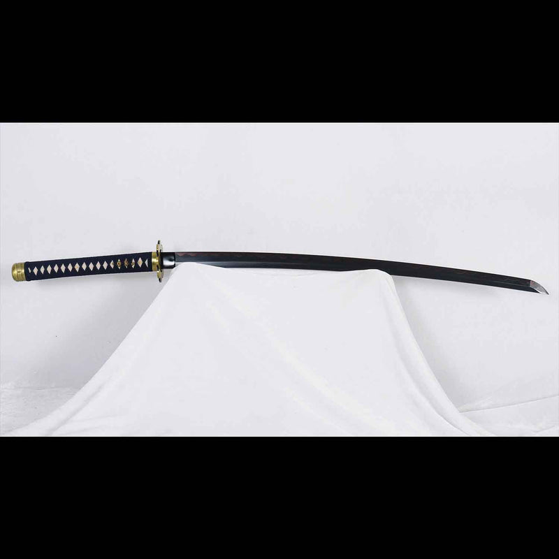 One Piece Roronoa Zoro Shusui Katana Sword Hand Forged Folded Steel 