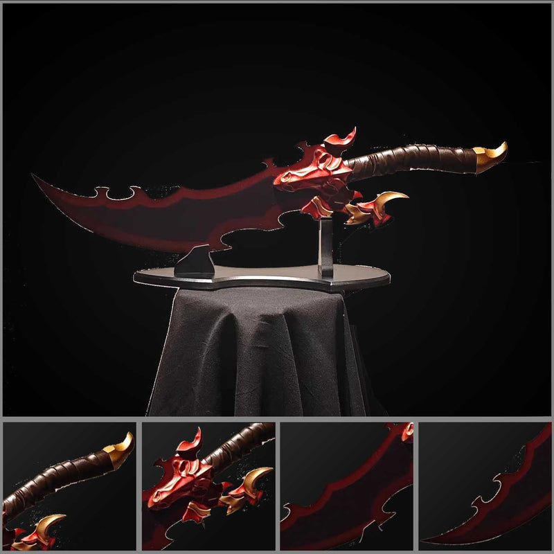 Solo Leveling Demon King Dagger Head Dragon Fang 1:1 Metal 