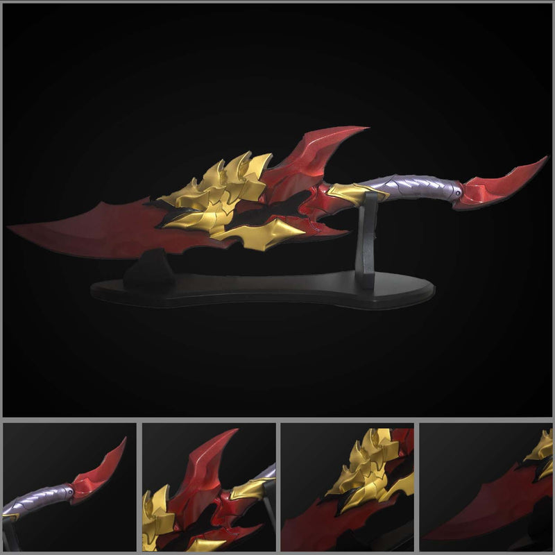 Solo Leveling Kamish’s Wrath Dagger 1:1 Full Metal Replica 