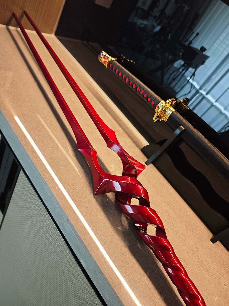 Evangelion Spear of Longinus 2.1m Full Metal 1:1 Cosplay Prop 