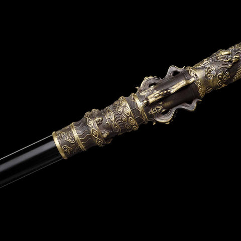 Sun Wukong Ruyi Jingu Bang staff handcrafted detailing
