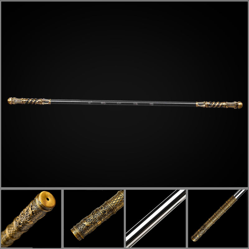 Sun Wukong Ruyi Jingu Bang Stab-Replika – 150 cm Edelstahl 