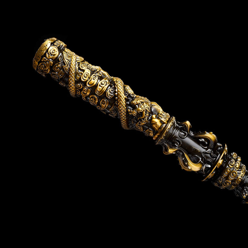 Replika des schwarzen Mythos Wukong Jingu Bang Stabes, 180 cm, Sun Wukong 