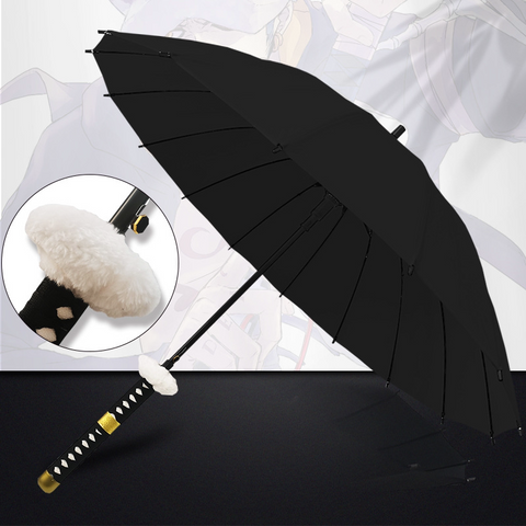 sword handle umbrella white handle close up detail cosplay umbrella