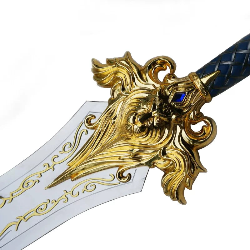 Warcraft Movie Lion’s Fang Sword 1:1 Metal Replica – King Llane Collectible 