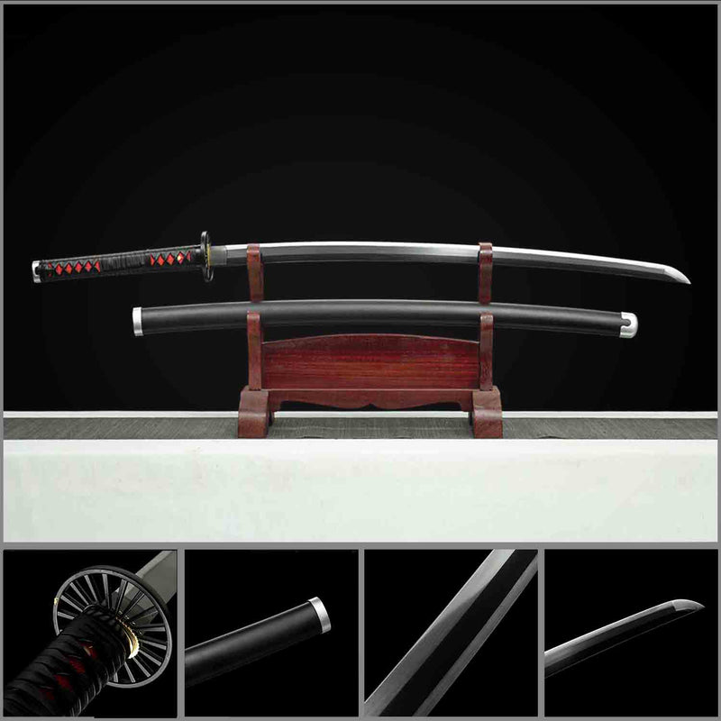 Tanjiro Kamado Nichirin Katana Sword – Demon Slayer Anime Replica 
