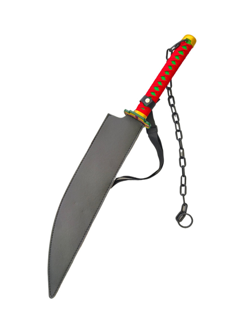 Tengen Uzui Nichirin Dual Blades – Demon Slayer Metall Cosplay Schwert 