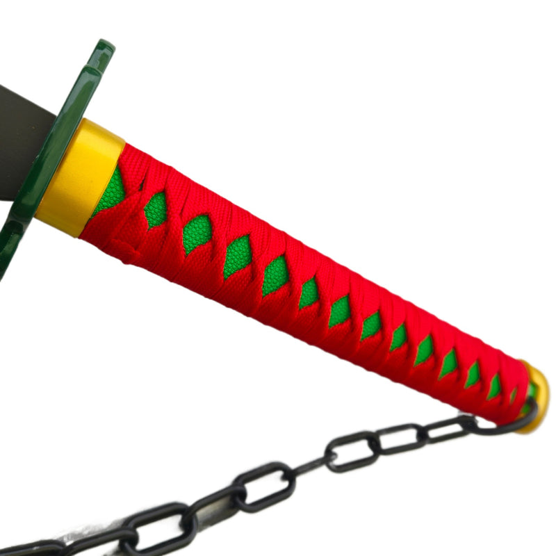 Tengen Uzui Nichirin Dual Blades – Demon Slayer Metall Cosplay Schwert 