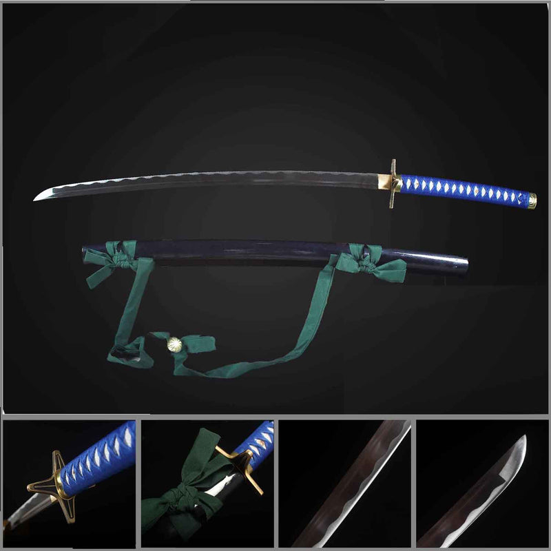 Toshiro Hitsugaya Hyourinmaru Katana Hand Forged Bleach Anime Sword 