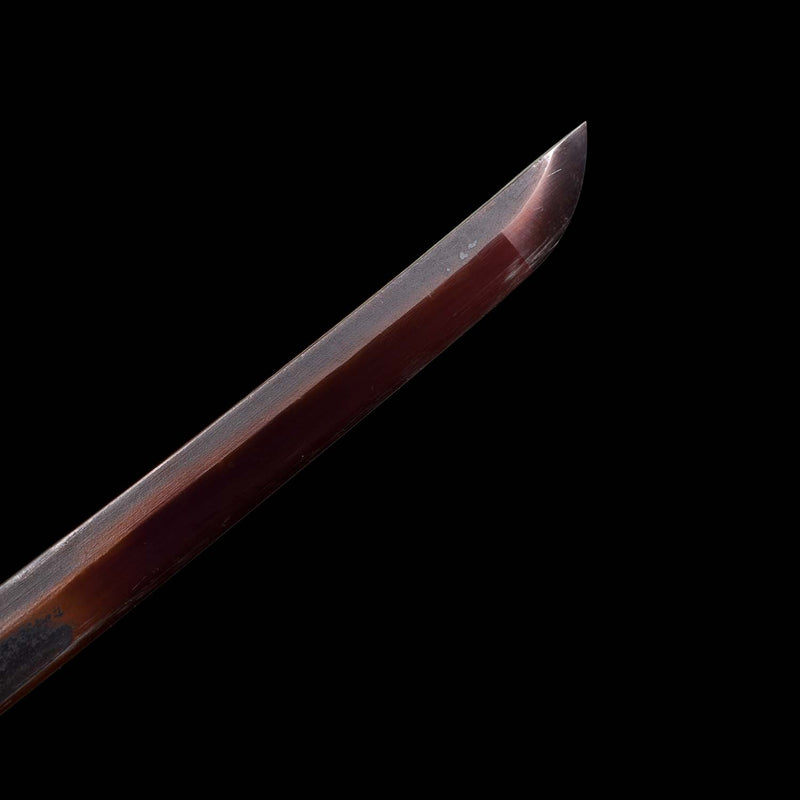 Sekiro Violet Undead Cut Katana, handgefertigtes japanisches Samurai-Schwert mit durchgehendem Erl 