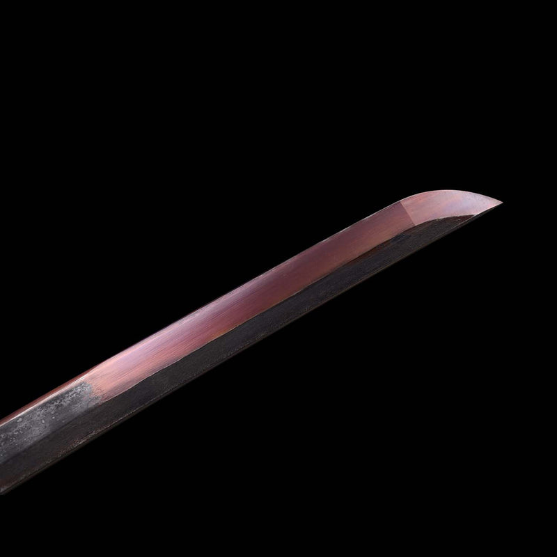 Sekiro Violet Undead Cut Katana, handgefertigtes japanisches Samurai-Schwert mit durchgehendem Erl 