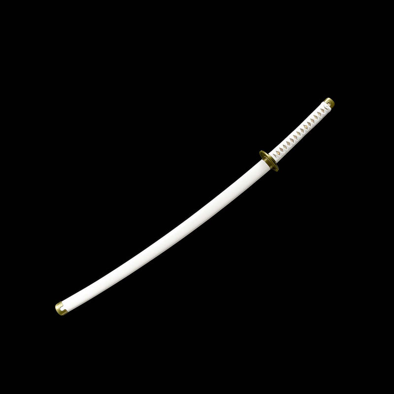 Einteiliges Roronoa Zoro Wado Ichimonji Katana – handgeschmiedeter 1095er Stahl 
