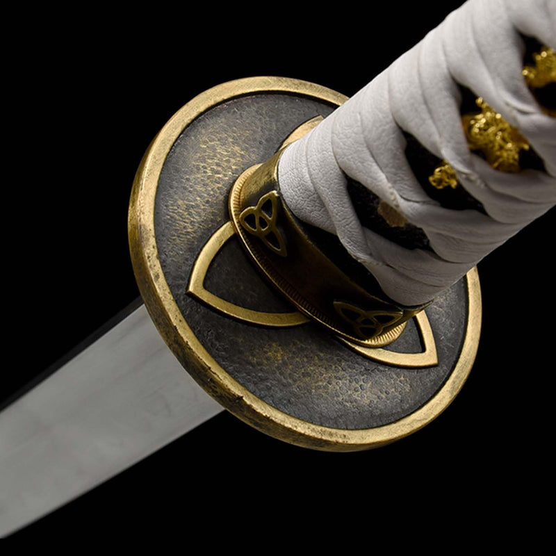 The Walking Dead Michonne Katana Schwert – handgeschmiedeter 1095 Kohlenstoffstahl 