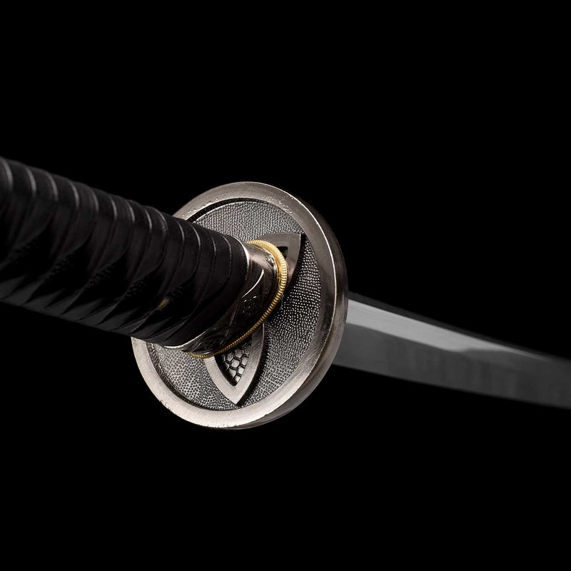 The Walking Dead Michonne Katana Sword – Handmade 1060 Carbon Steel Replica 