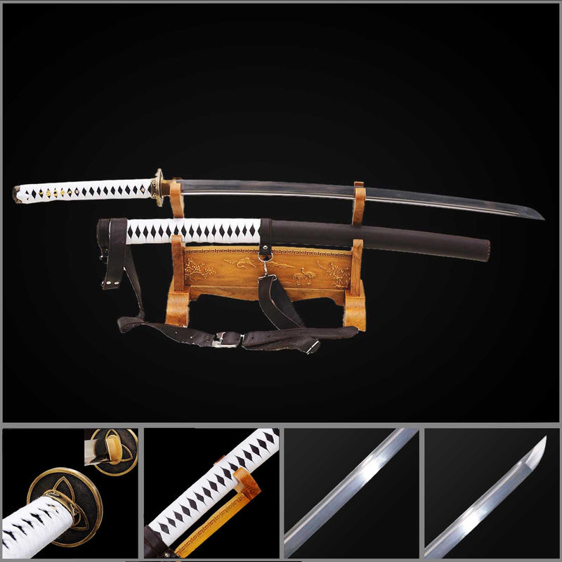 The Walking Dead Michonne Katana Schwert Handgeschmiedet Kampftauglich Replik 