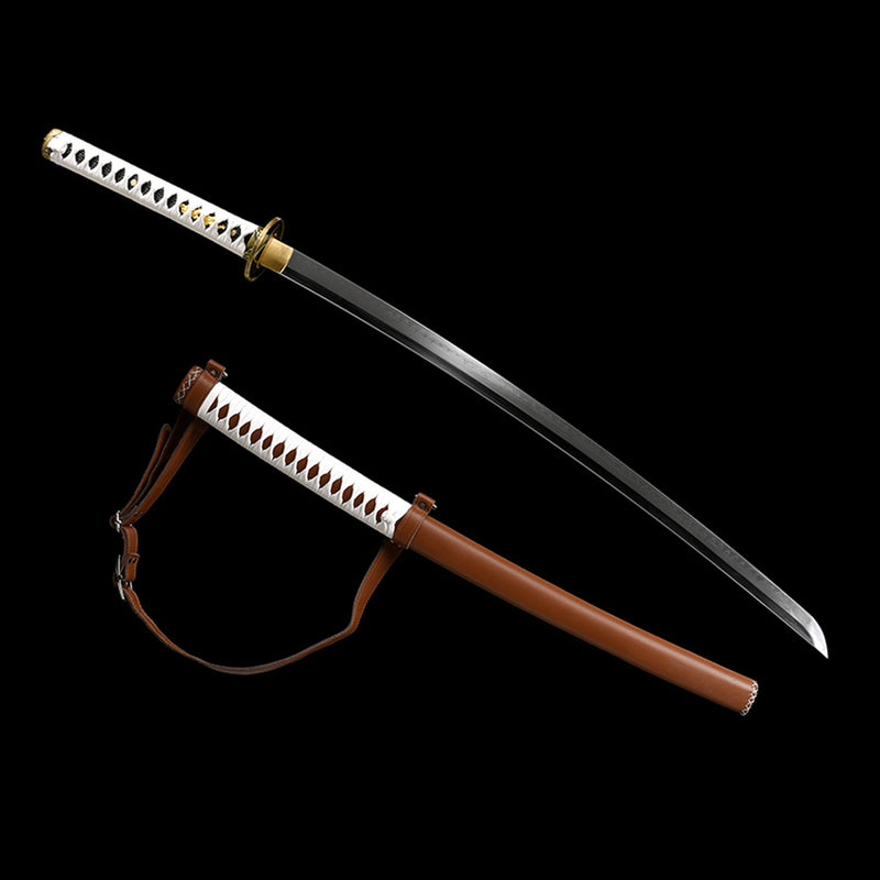 The Walking Dead Michonne Katana Schwert – handgeschmiedeter 1095 Kohlenstoffstahl 