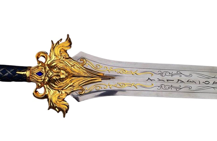 Warcraft Movie Lion’s Fang Sword 1:1 Metal Replica – King Llane Collectible 