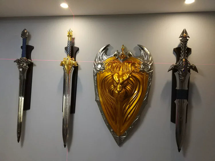 Warcraft Movie Lion’s Fang Sword 1:1 Metal Replica – King Llane Collectible 