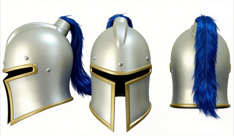 World of Warcraft Knight Helmet Sword Shield Set 1:1 Metal Replica 