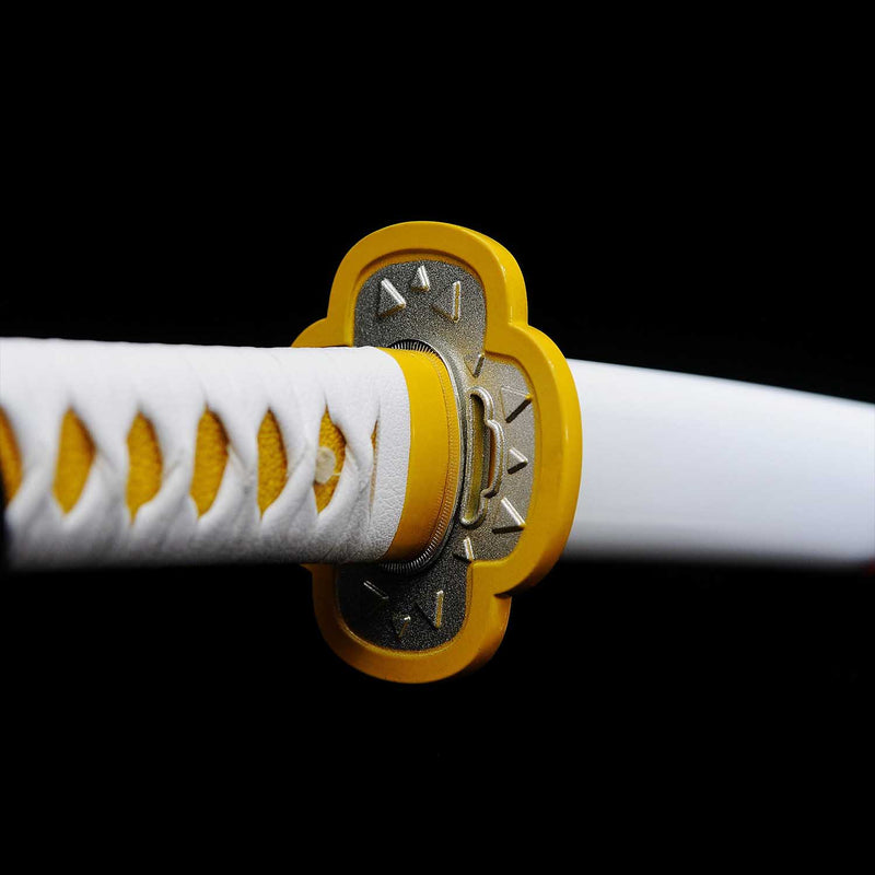 Zenitsu Agatsuma Nichirin Sword – Demon Slayer 1095 Steel Katana 