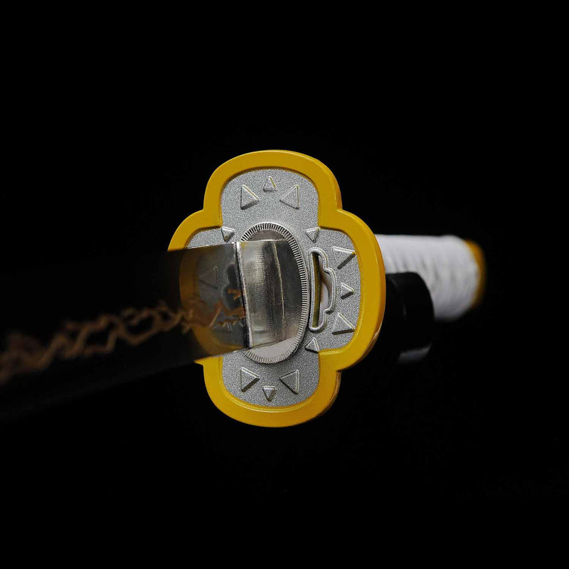 Zenitsu Agatsuma Nichirin Sword – Demon Slayer 1095 Steel Katana 