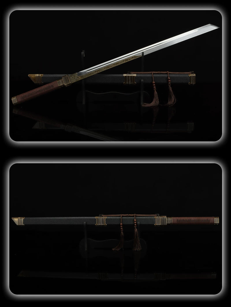 Zhan Shen Tang Heng Grooved Star Blade Sword Replica 