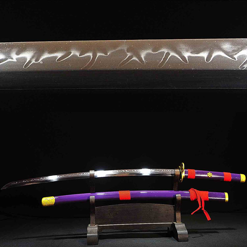 One Piece Roronoa Zoro Enma Katana Sword Hand Forged 1095 Steel 