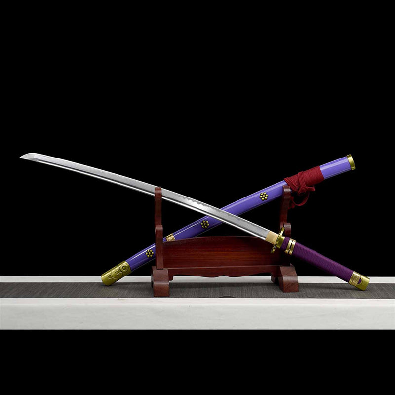 One Piece Roronoa Zoro Enma Katana-Schwert – Handgefertigter Griff aus 