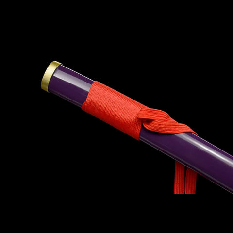 Enma Katana displayed with free sword bag accessory