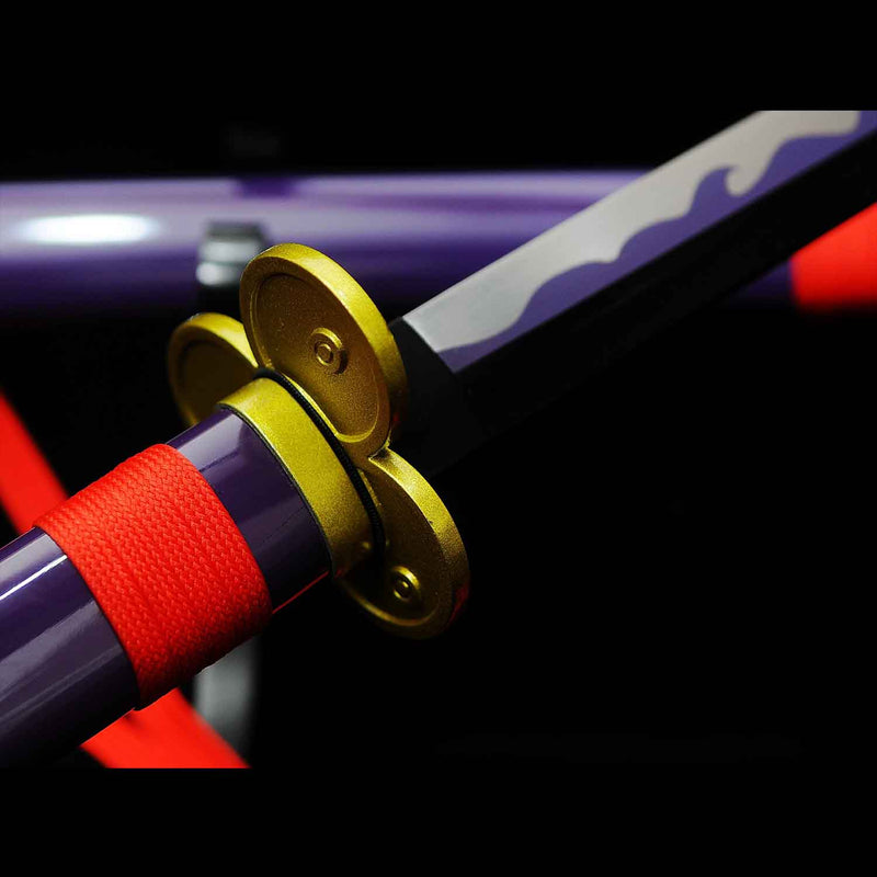 One Piece Roronoa Zoro Enma Katana-Schwert – Handgeschmiedeter 1060 Kohlenstoffstahl 