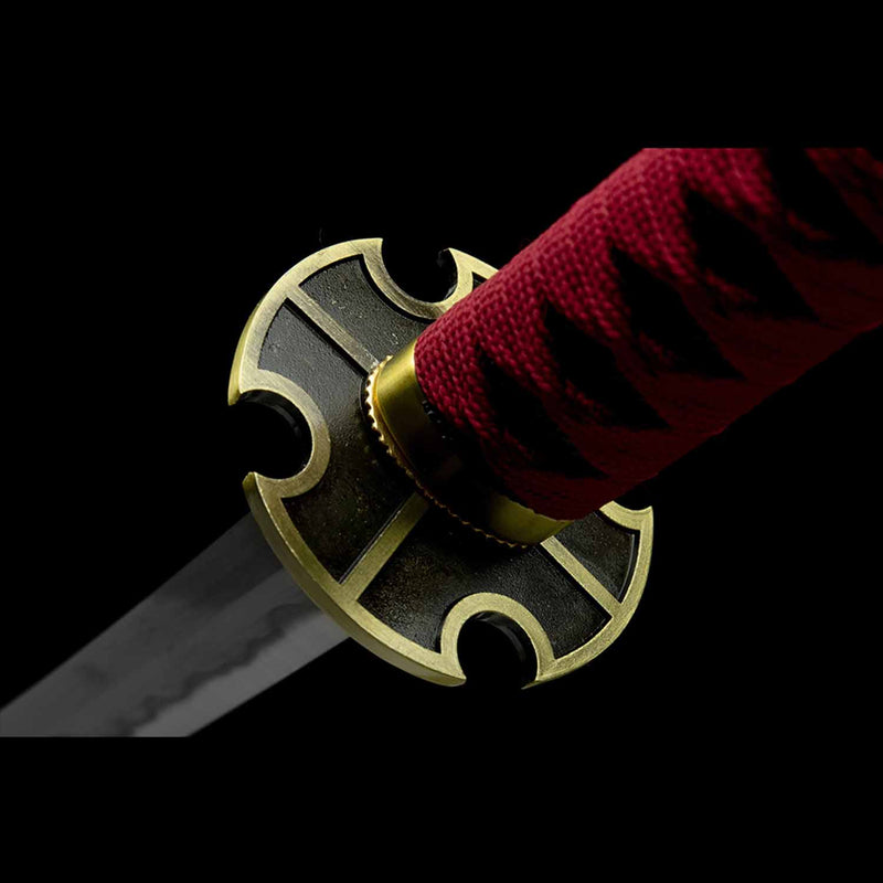 Roronoa Zoro Sandai Kitetsu Katana – Handmade 1095 High Carbon Steel Sword 