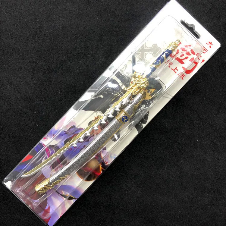 Genshin Impact Mini Alloy Weapon Model 22cm Collectible Anime Prop Gift 