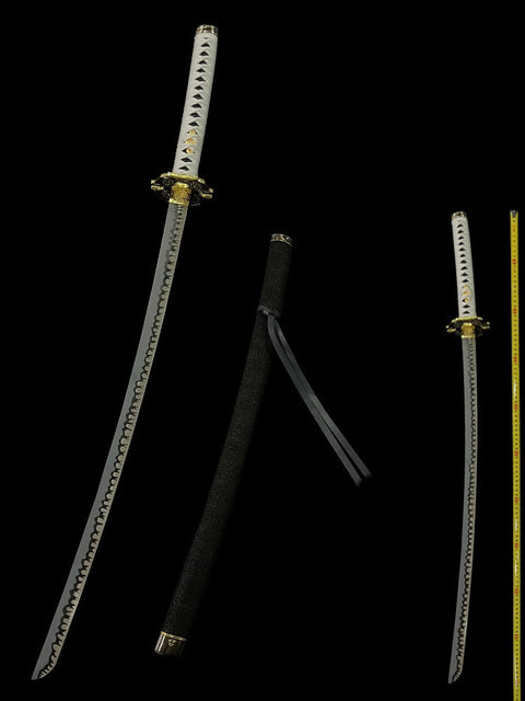 Back view of Devil May Cry 5 Vergil Yamato Sword cosplay prop for collectors