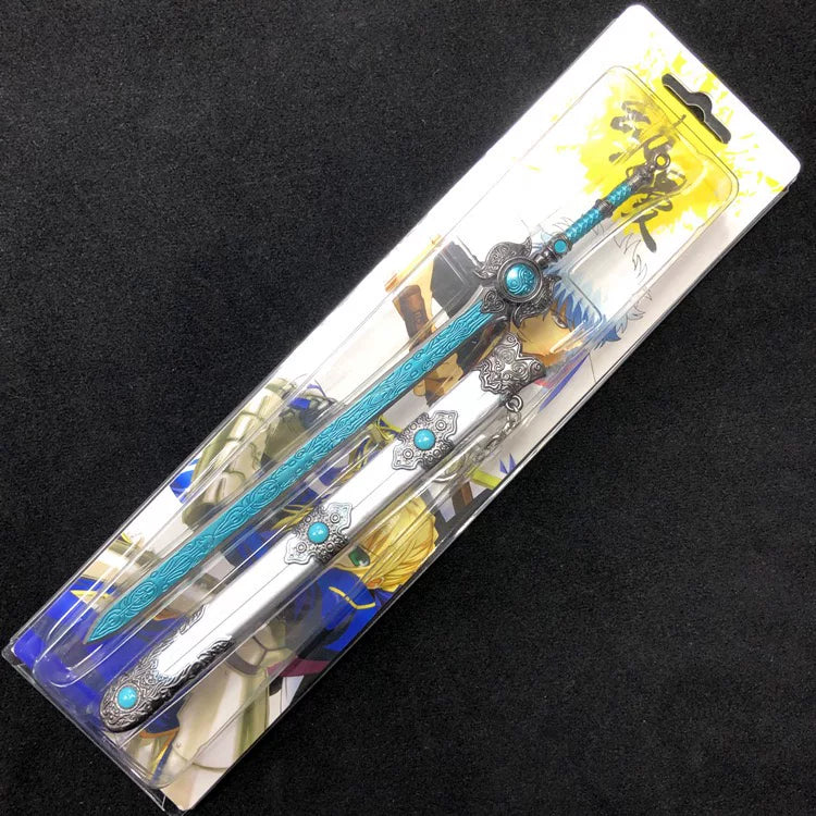 Genshin Impact Mini Alloy Weapon Model 22cm Collectible Anime Prop Gift 