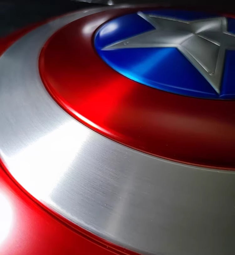 Captain America Classic Shield 1:1 Full Metal Aluminum Replica 